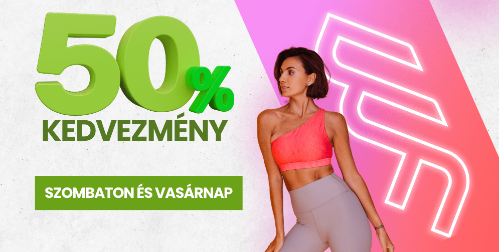 50% kedvezmény