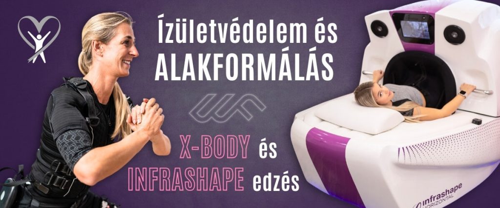 Ízületvédelem alakformálás mellett X-body és infrahape kezelések a Wellfit Miskolcnál