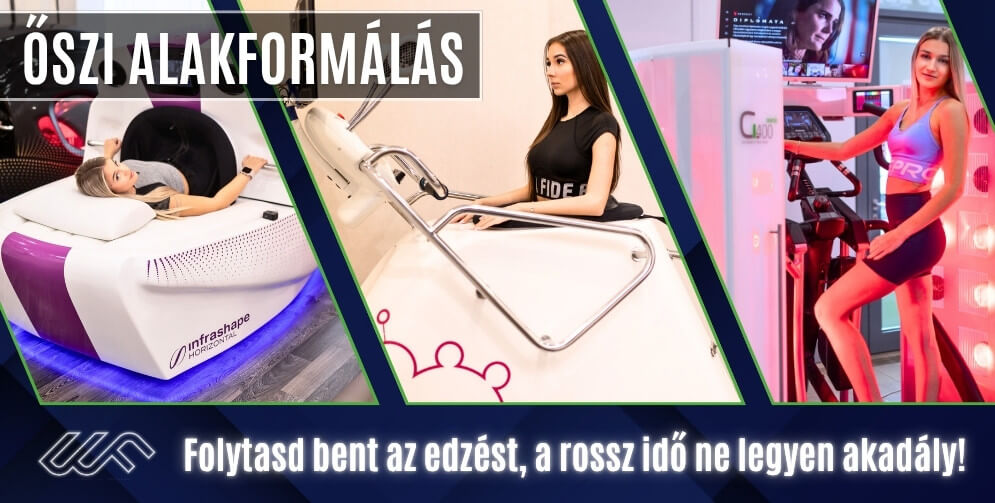 Őszi alakformálás, fogyás a Wellfitben