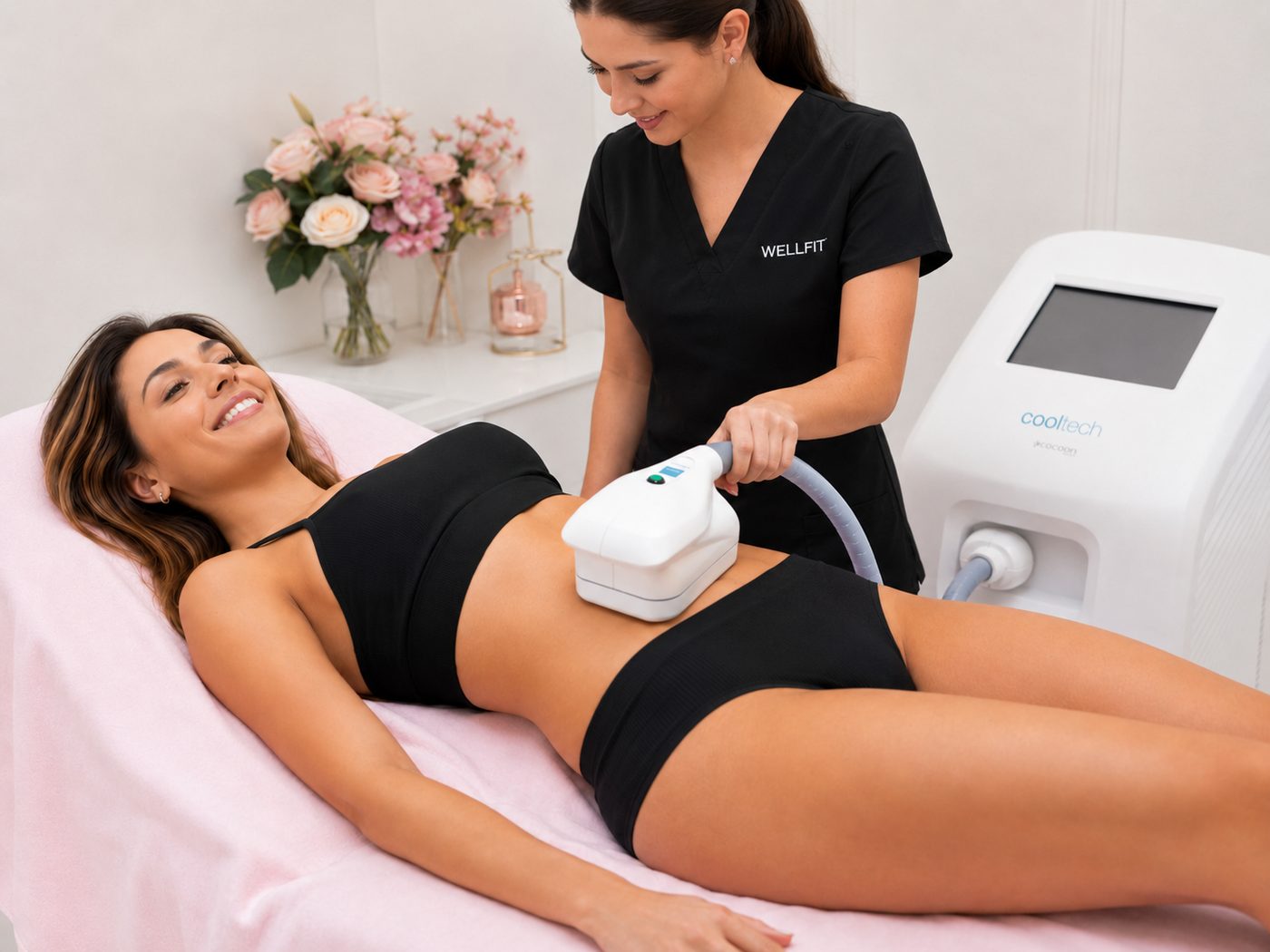 Cooltech Define zsírfagyasztás kezelés a WellFit Miskolcban